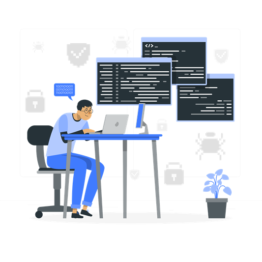 People discussing IT solutions